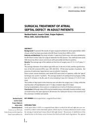 surgical treatment of atrial septal defect in adult patients