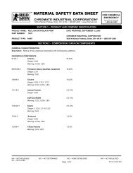 74011 - Chromate Industrial Corporation