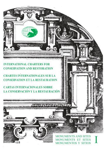 international charters for conservation and ... - ICOMOS Open Archive