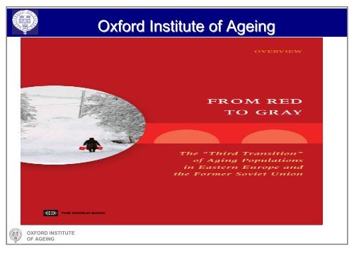 Population Ageing in Central and Eastern Europe - Oxford Institute ...