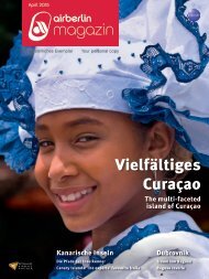 April 2015 - airberlin magazin - Vielfältiges Curaçao