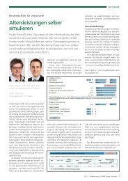 Altersleistungen selber simulieren - Libera