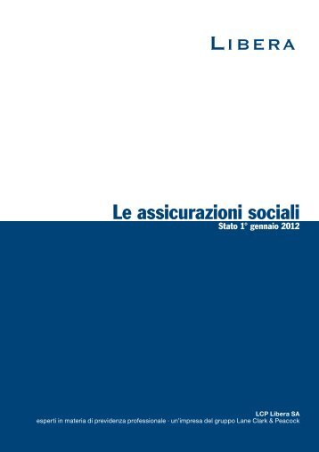 Le assicurazioni sociali - Libera