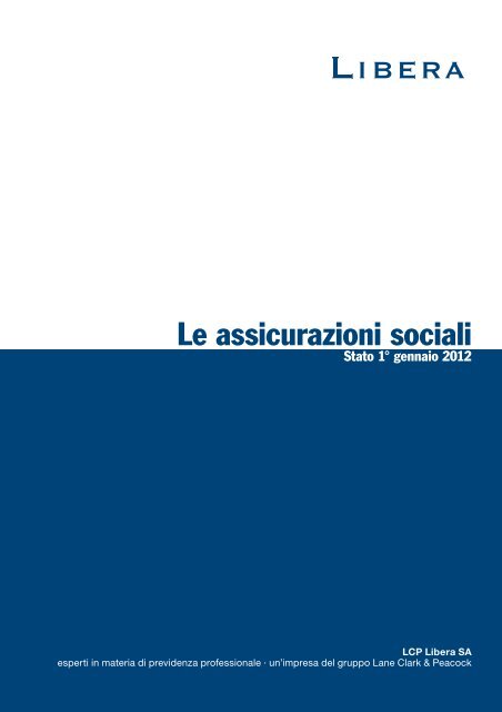 Le assicurazioni sociali - Libera