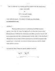 CALCULATION OF THE PERIHELION PRECESSION ... - Aias.us