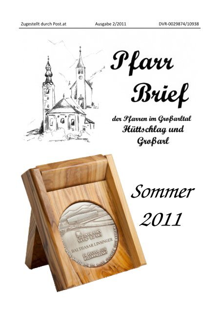 Sommer 2011 - Pfarre GroÃarl