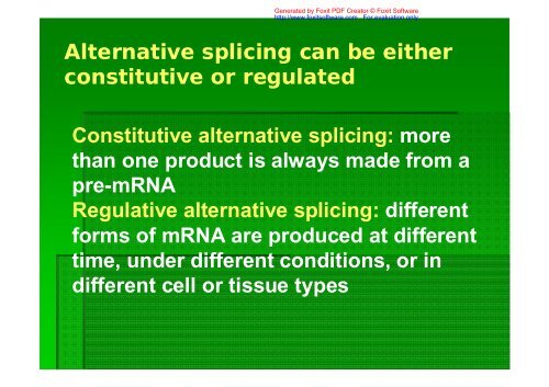 splice site