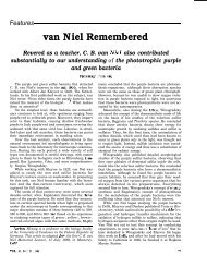 van Niel Remembered
