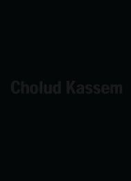Cholud Kassem. Schwarzer Katalog.