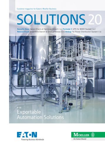 Exportable Automation Solutions - Moeller