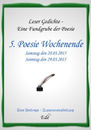 5. Poesie Wochenende