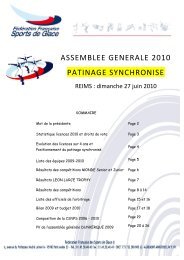 assemblee generale 2010 patinage synchronise - Commission ...