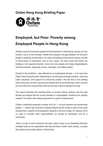 Employed, but Poor - hcyuen@swk.cuhk.edu.hk - The Chinese ...