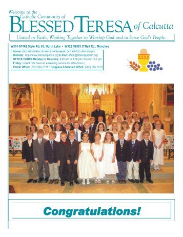 17May2009 - Blessed Teresa of Calcutta Parish