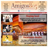 Staying local Vacaciones locales - Amigos805.com