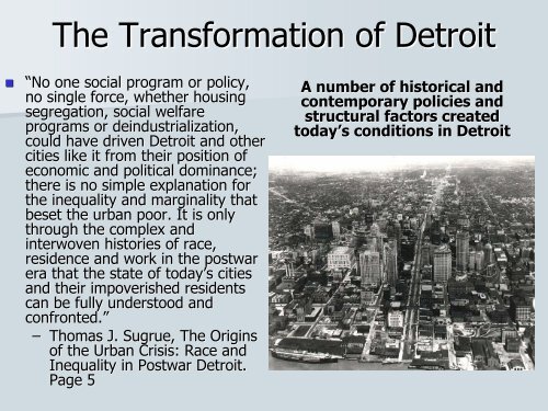 View - Data Driven Detroit