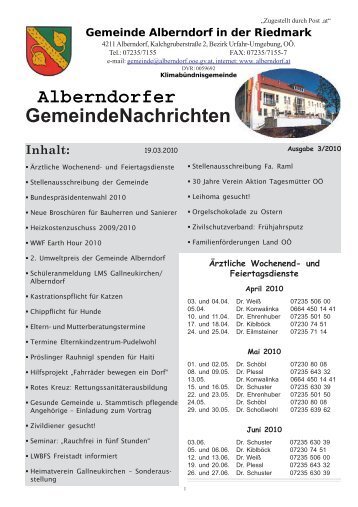 1,76 MB - Alberndorf in der Riedmark