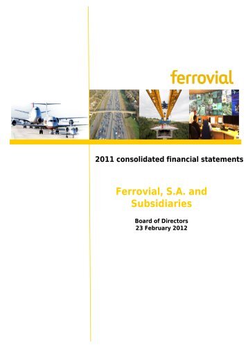 Download - Ferrovial - Annual Report 2012