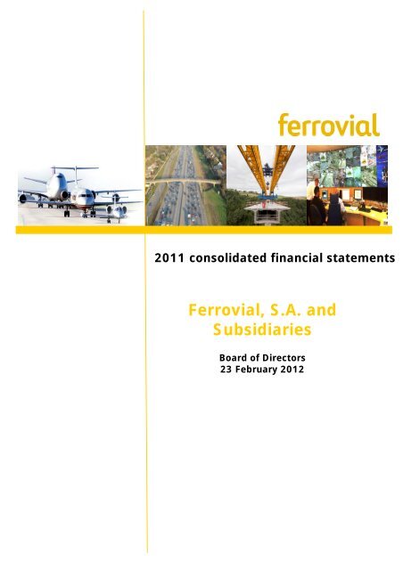 Download - Ferrovial - Annual Report 2012