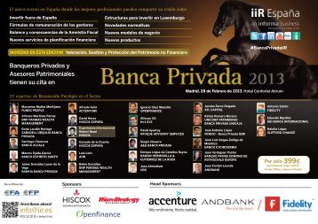 Banca Privada 2013 - Funds People