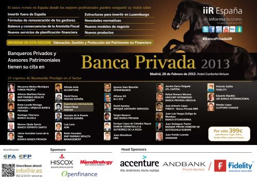 Banca Privada 2013 - Funds People