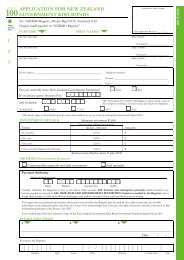 Kiwi Bonds Application Form - ASB Securities