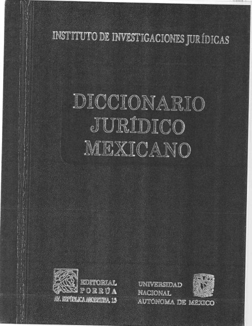 DICCIONARIO JURIDICO