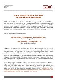 Download Pressebericht (.pdf) - SBM
