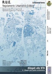 Allegati alle NTA - Pianificazione Territoriale - Comune di Parma