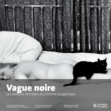 Pour une stylistique de la «Vague noire - Activités culturelles