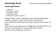 Sourdough Bread - Phillipmjones.net