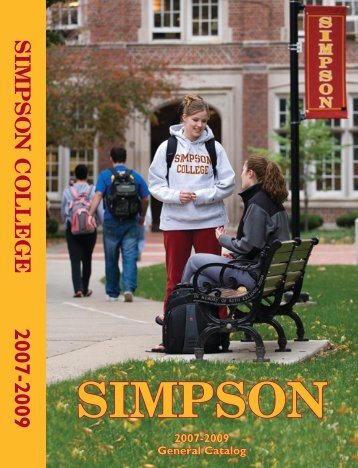 2007-2009 Simpson General Catalog - Simpson College