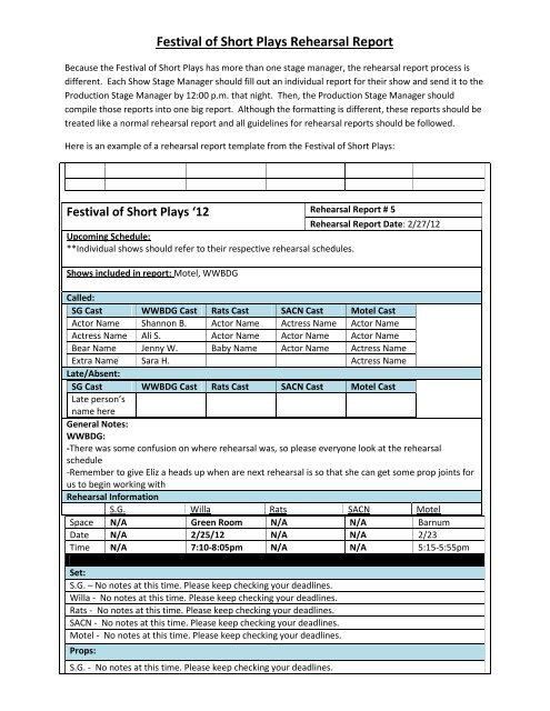 rehearsal-report-template