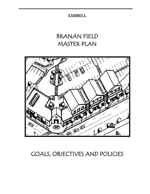 BRANAN FIELD MASTER PLAN GOALS ... - Clay County!