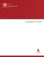QuickStart Guide - ARGUS Software