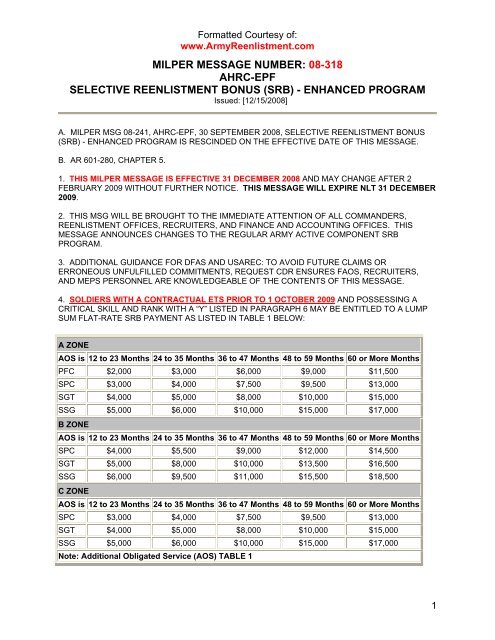 Milper Message 08 318 Armyreenlistment Com