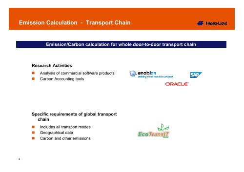 Best practices from companies Hapag-Lloyd