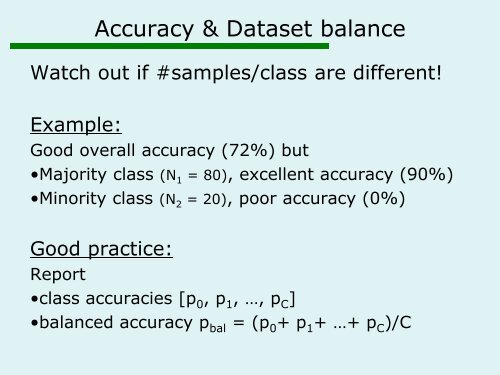 Pattern classification - Brain Research Imaging Centre Edinburgh