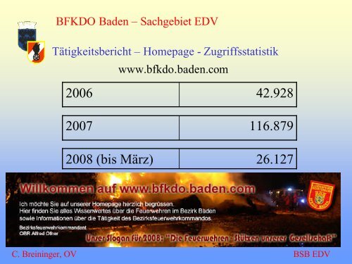 Tätigkeitsbericht - FDISK BFKDO Baden – Sachgebiet EDV ...