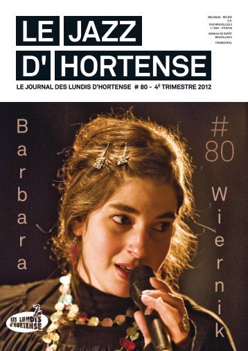 Octobre 2012 - Les Lundis d'Hortense