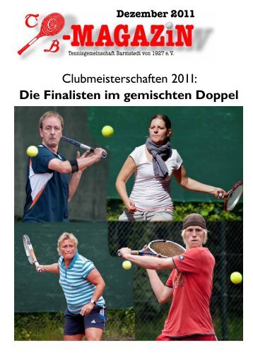 Clubmeisterschaften 2011 - Tennisgemeinschaft Barmstedt