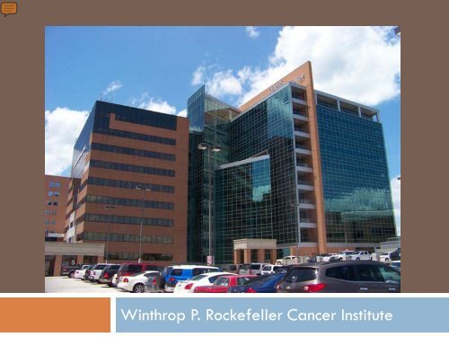 Winthrop P. Rockefeller Cancer Institute - UAMS Medical Center