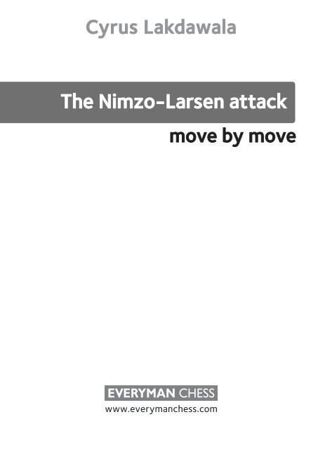 The Nimzo-Larsen attack - Everyman Chess