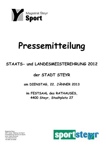 2012 Pressemitteilung+Erfolge+Statistik.pdf - LAC-Amateure Steyr
