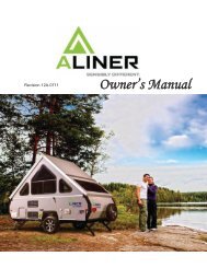 Owner's Manual - Aliner