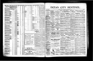 Sep 1907 - On-Line Newspaper Archives of Ocean City