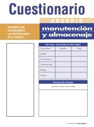 Cuestionario Manutencion y Almacenaje - Tecnipublicaciones