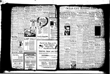 Dec 1930 - On-Line Newspaper Archives of Ocean City