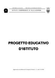 Progetto Istituto 2006-07.pdf - Icvillalagarina.it