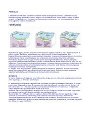 PETROLIO FORMAZIONE RICERCA